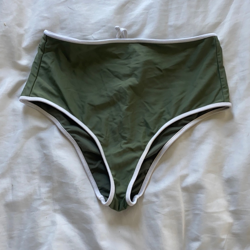 Aerie high waisted bathing suit bottom